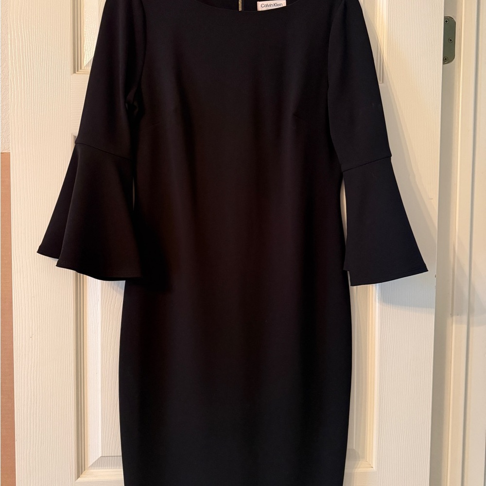 Calvin Klein Black Long Sleeve Dress